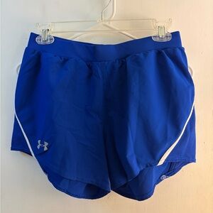 Under Armour Women's Athletic Shorts in Vibrant Blue